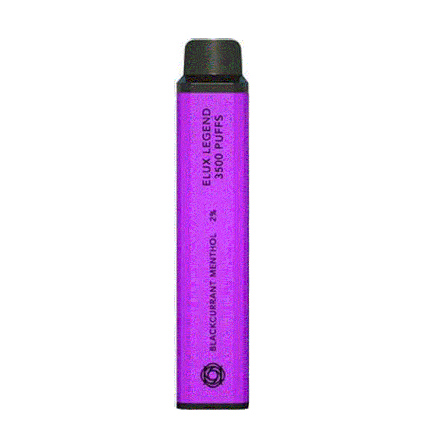 blackcurrant menthol elux legend 3500 puffs 