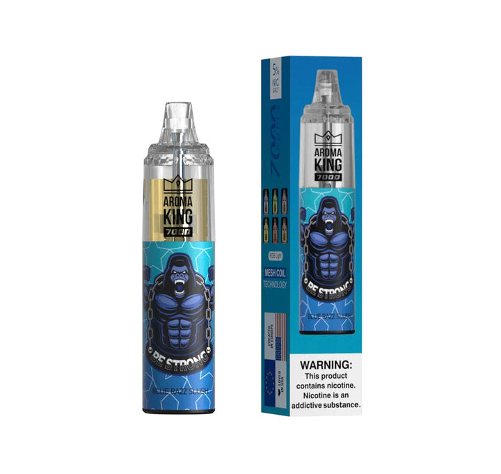 blue razz slush Aroma King 7000 Puffs Vape