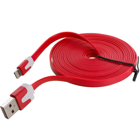 1m Flat iPhone Sync Data Charging Cable