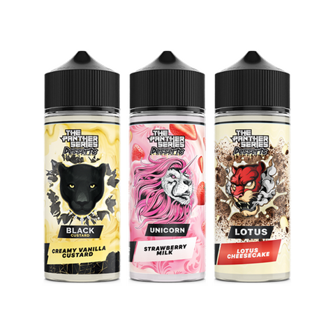 The Panther Series Desserts By Dr Vapes 100ml Shortfill 0mg (78VG/22PG)