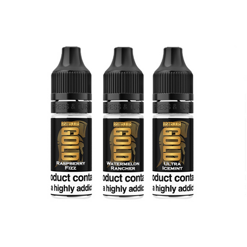 Britannia Gold 0mg 10ml E-Liquids (40VG/60PG)