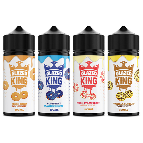 Glazed King 100ml Shortfill 0mg (70VG/30PG)