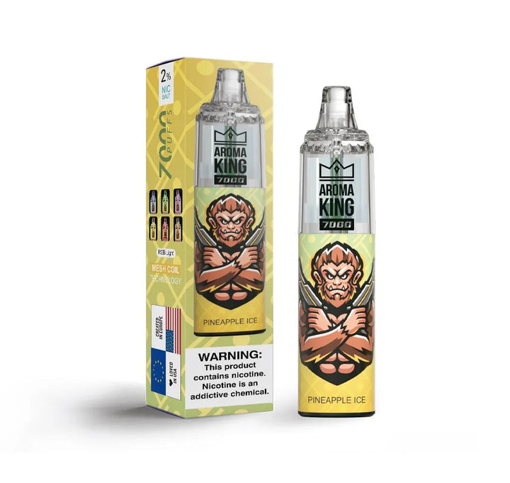 pineapple ice Aroma King 7000 Puffs Vape