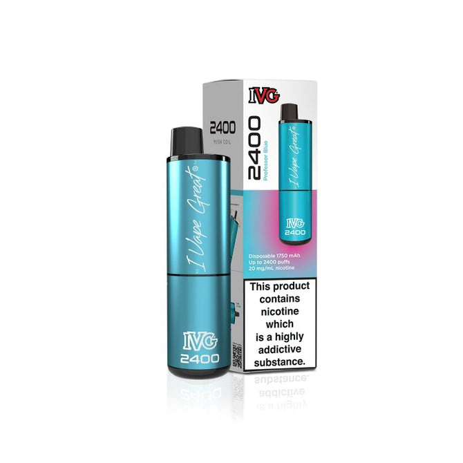 professor blue Ivg 2400 Puffs Disposable Vape