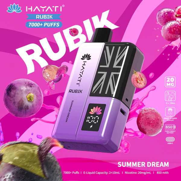 Summer deam Hayati Rubik 7000 Puffs