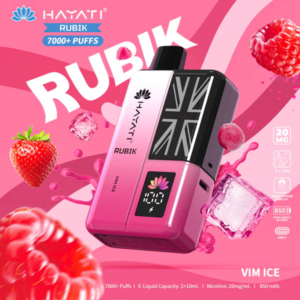 Hayati Rubik 7000 Puffs Vape Kit