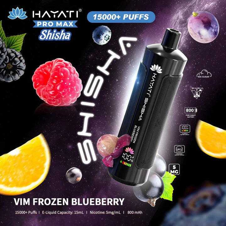 Hayati Pro Max Shisha 15000 disposable vape