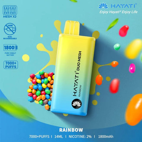 Hayati Duo Mesh 7000 Puffs Disposable Vape £10.98