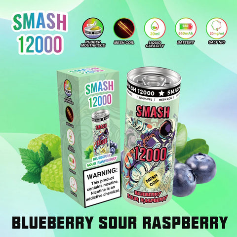 Blueberry sour og super smash 12000