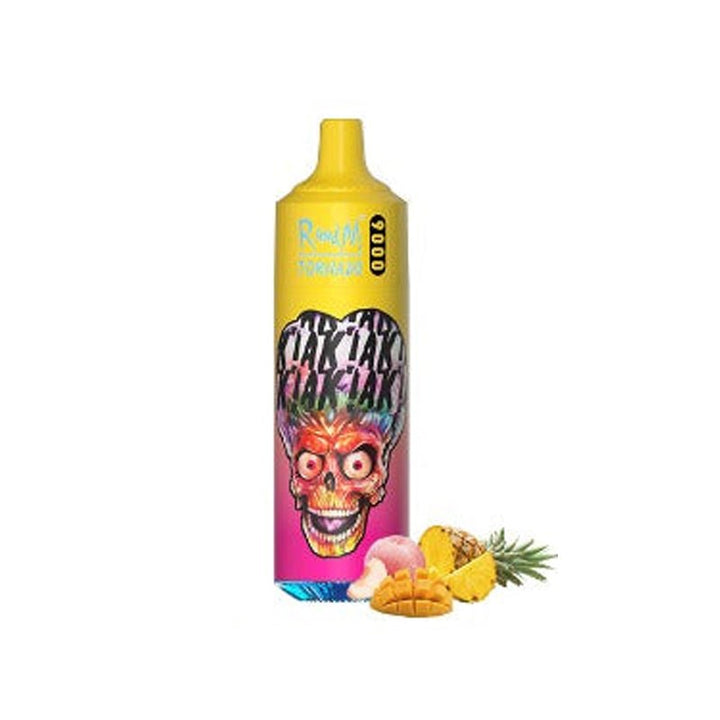 peechy mango pineapple r and m tornado 9000 disposable vape pod