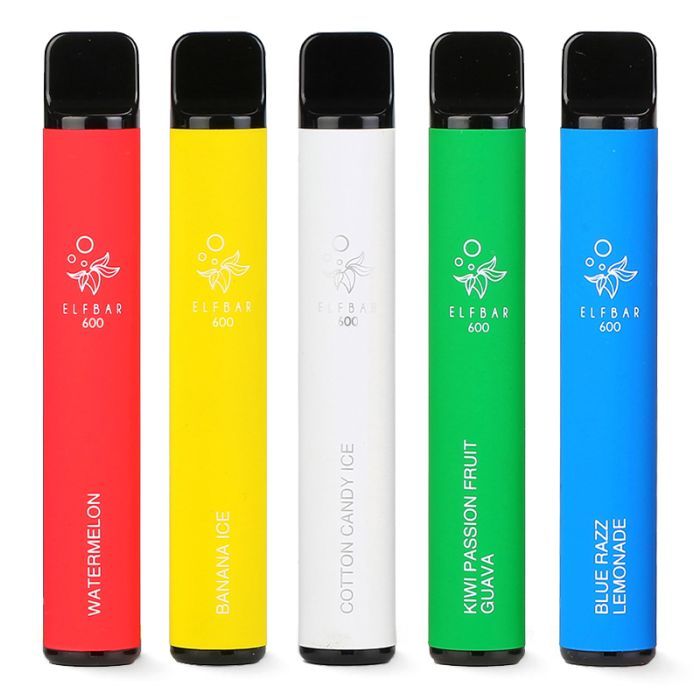 ELF BAR 600 Puffs Disposable Pod Device £5.99