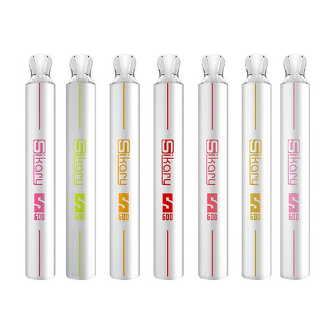 20mg Sikary S600 Twin Pack Disposable Vapes 1200 Puffs