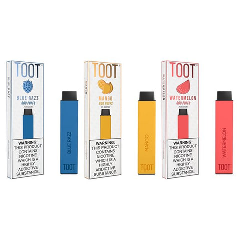 20mg TOOT Bar Disposable Vape Device 600 Puffs