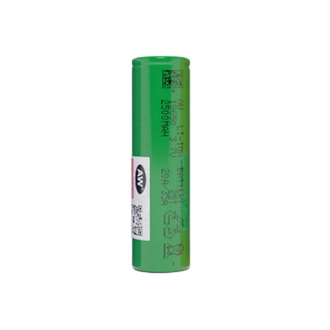 AW 25T 18650 2500mAh Battery