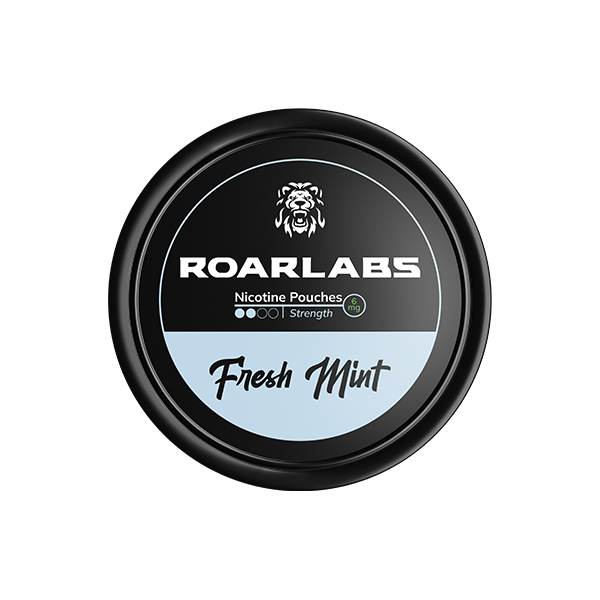 6mg Roar Labs Fresh Mint Nicotine Pouch - 20 Pouches