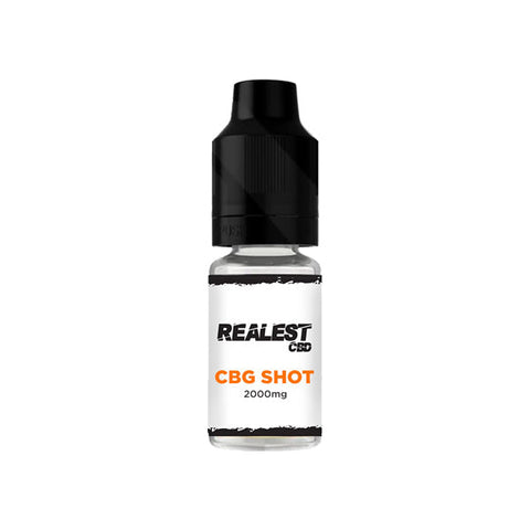 Realest CBD 2000mg CBG E-Liquid Booster Shot 10ml (BUY 1 GET 1 FREE)