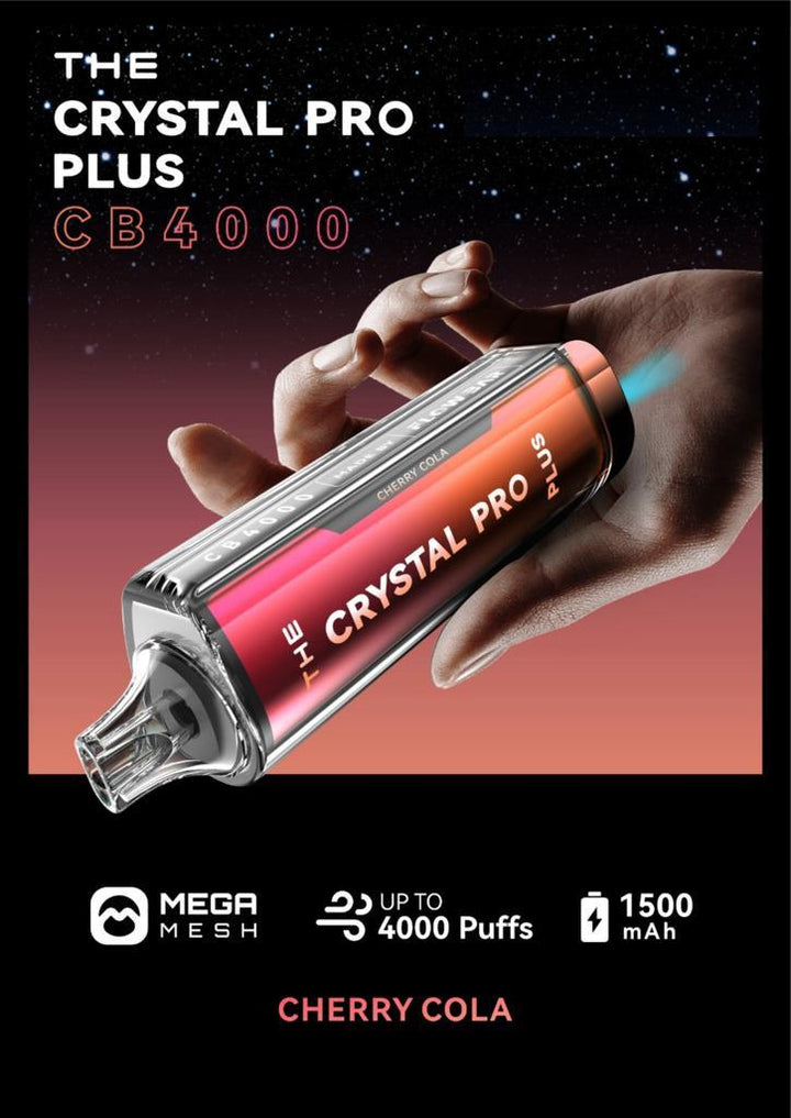 Crystal Pro Plus CB 4000 Puffs Disposable Vape Cherry Cola