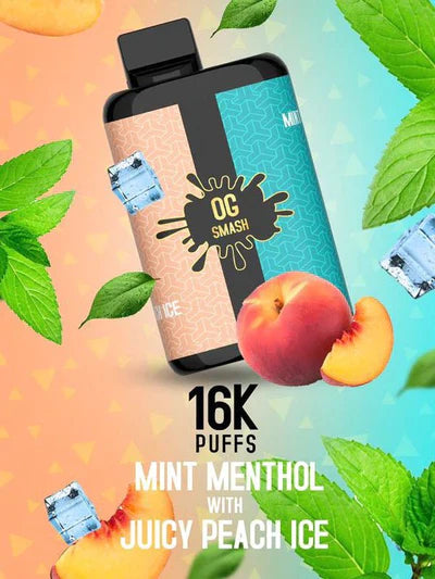 OG Smash Duo Mint menthol & Juicy Peach Ice